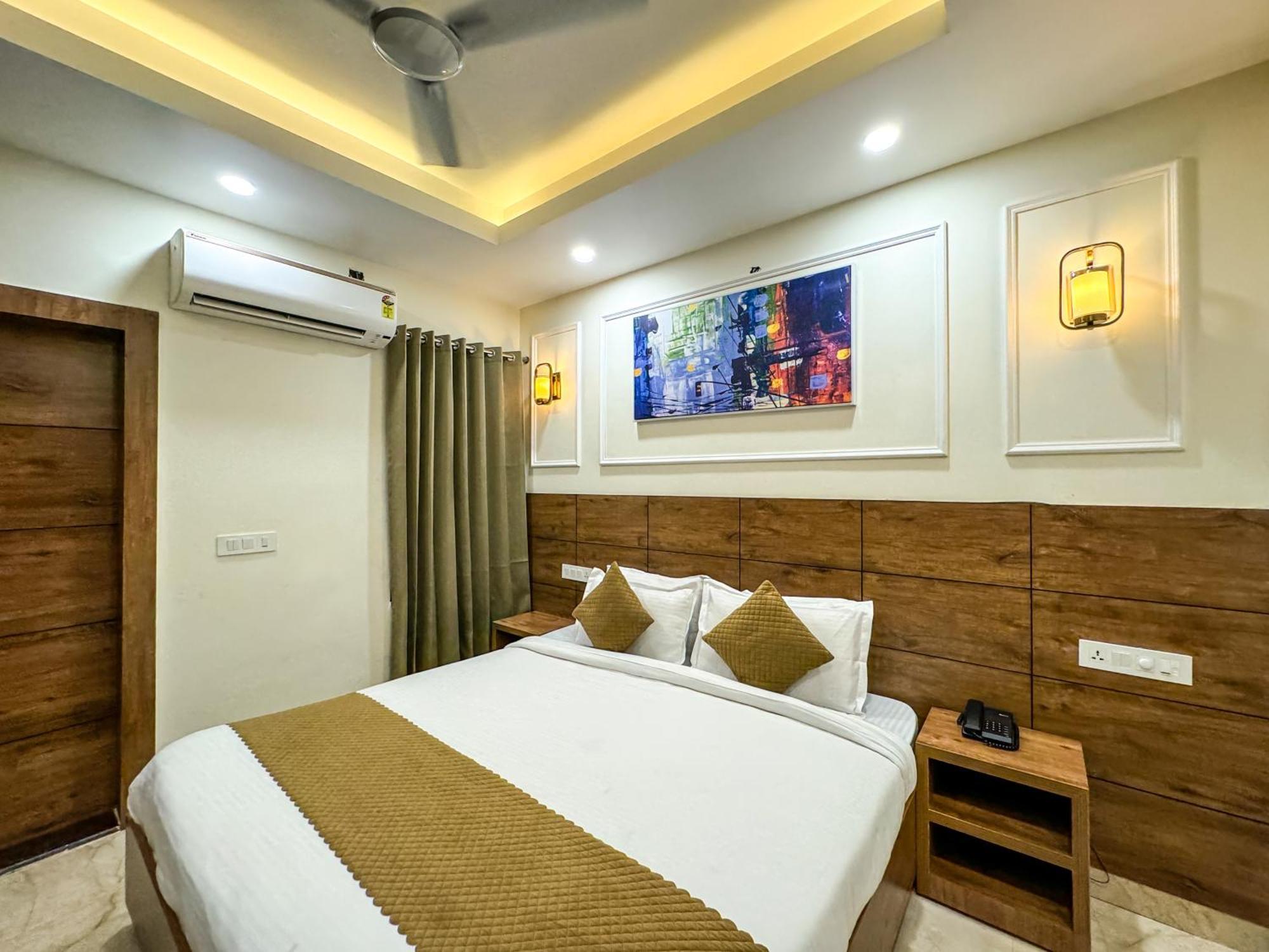 Hotel Nirvana Bliss, Behind Parmarth Niketan ริชิเคช ภายนอก รูปภาพ